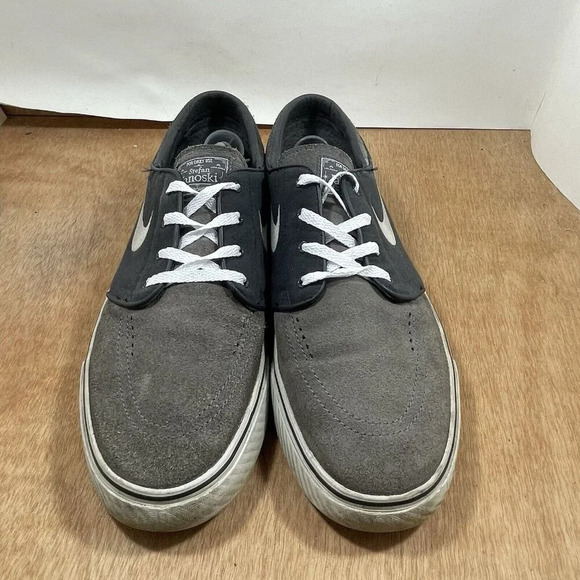 Nike Zoom Stefan Janoski Mens Size 13 Grey Suede Skate Shoes Sneakers main image 8